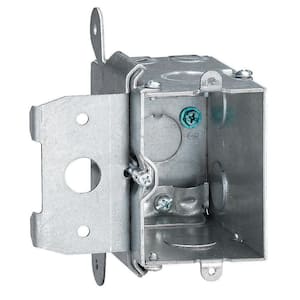 1-Gang 20 cu. in. New Work Adjustable Metal Electrical Wall Box