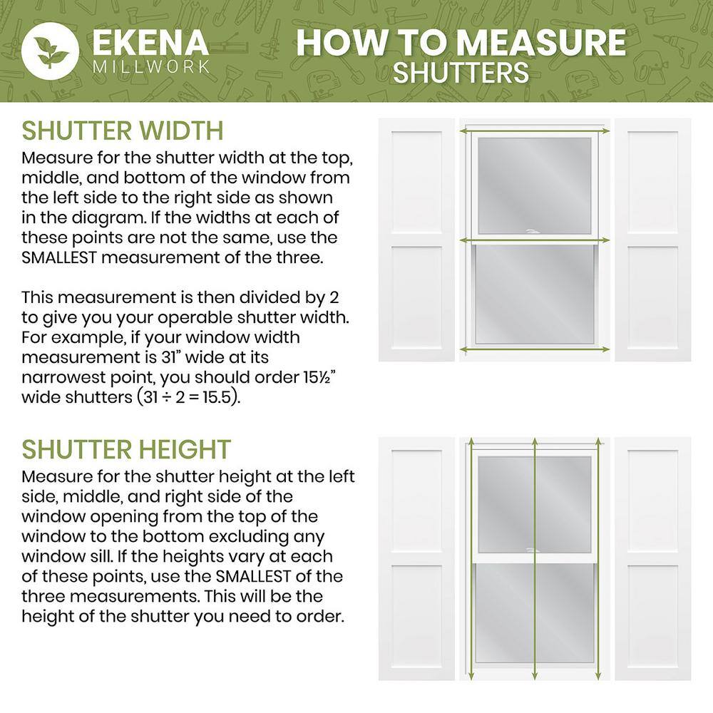 Shadow Mountain Composite Board and Batten Shutters, 17x26, Set of 2