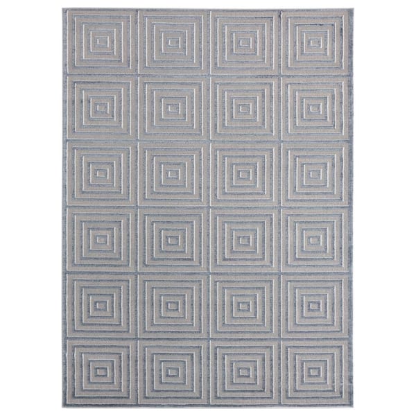 Cascades Tehama Blue/Grey 12 ft. 6 in. x 15 ft. Area Rug