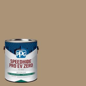 Speedhide Pro EV Zero 1 gal. PPG1085-5 Sauteed Mushroom Flat Interior Paint