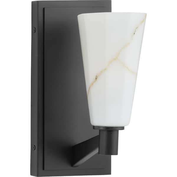 Progress Lighting Tosca 6-Light Matte Black Modern/Contemporary Chandelier