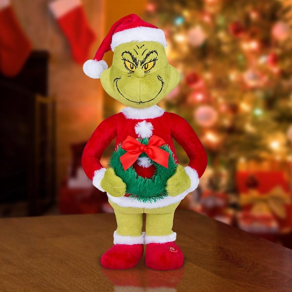 Grinch 4 ft. Animated Grinch 23GM81154 - The Home Depot
