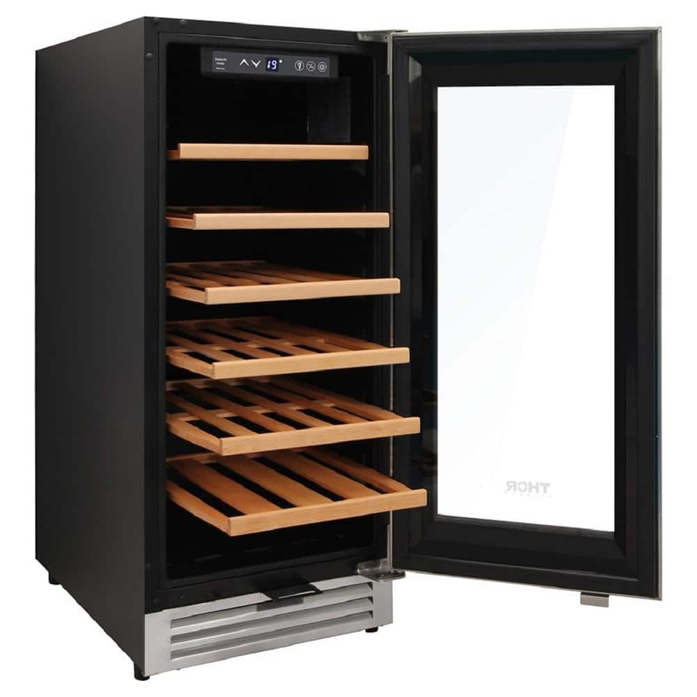 Thor Stainless Steel 33-Bottle Single Zone Wine Cooler