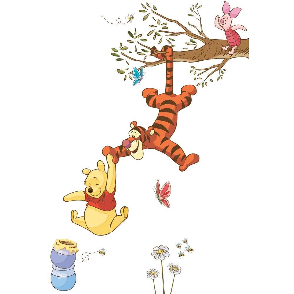 Winnie the Pooh and Friends Nursery Wall Decal Set
