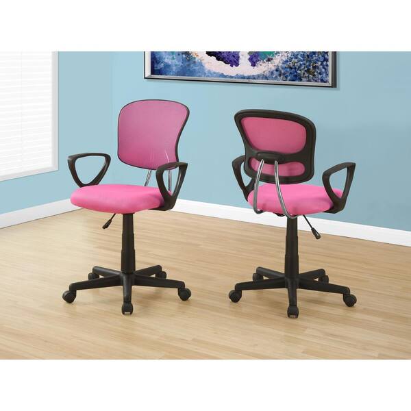 Monarch Pink Multi-Position Kids Office Chair