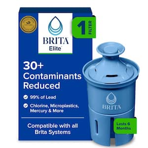 Elite Water Pitcher Replacement Water Filters, BPA Free (1-Pack)