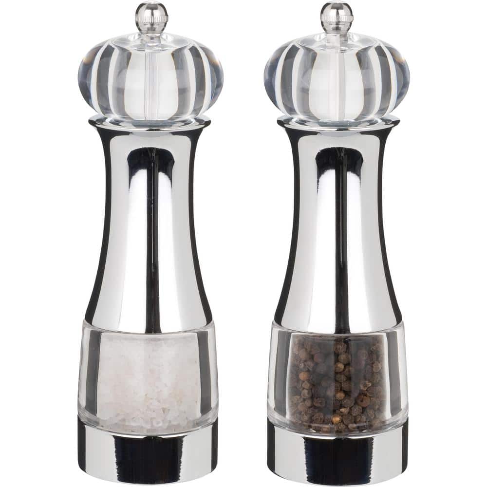 Trudeau 7 in. Malia Pepper Mill and Salt Mill07119074 The Home Depot