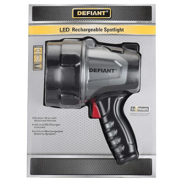 Defiant Rechargeable LED Work Spotlight