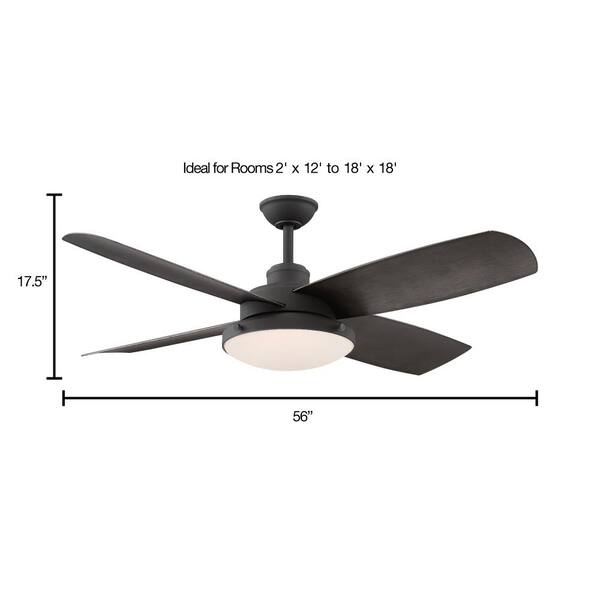 AIRE BY MINKA Sunhill 56 in. Integrated LED Indoor/Outdoor Sand