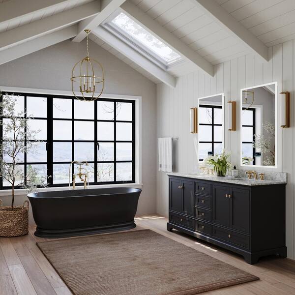Ancerre Designs Audrey 72 in. W x 22 in. D Bath Vanity in