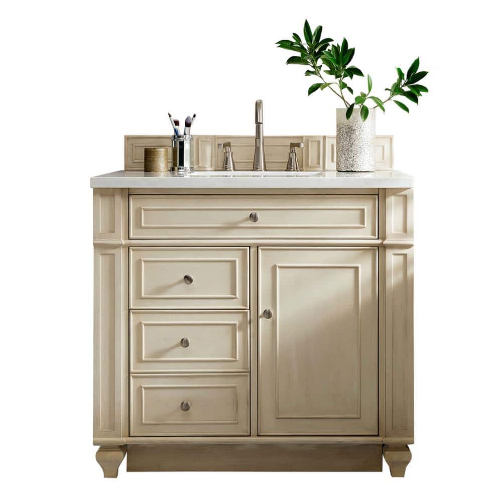 James Martin Vanities Bristol 36 in. W x 23.5 in. D x 34 in. H Single