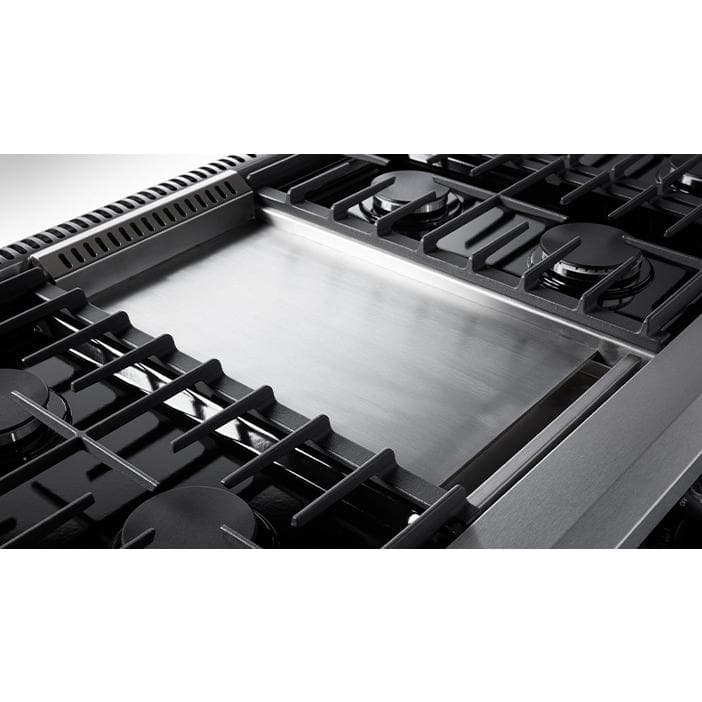 Thor Kitchen 48" Stainless Steel Dual Oven Gas Range with Griddle