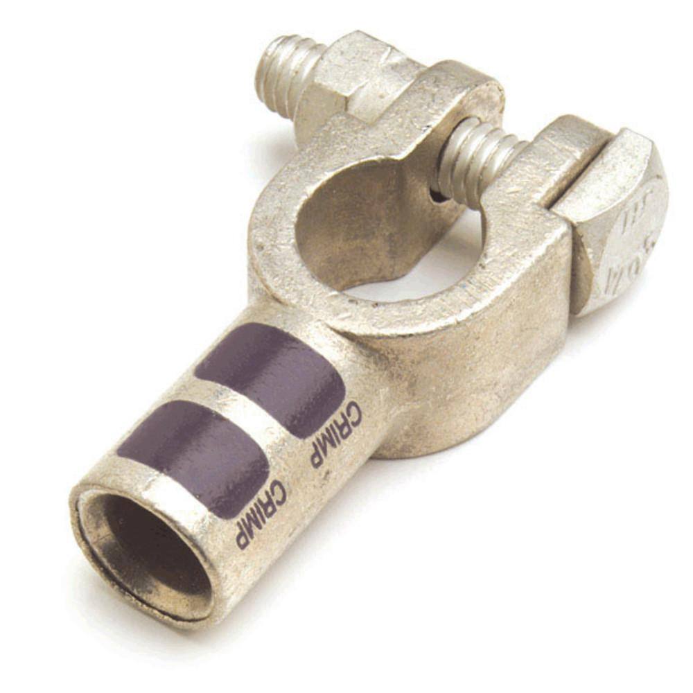 Die Cast Clamp - 3/0-Gauge, Negative, Pack of 5, Purple price history on PriceWatchPro