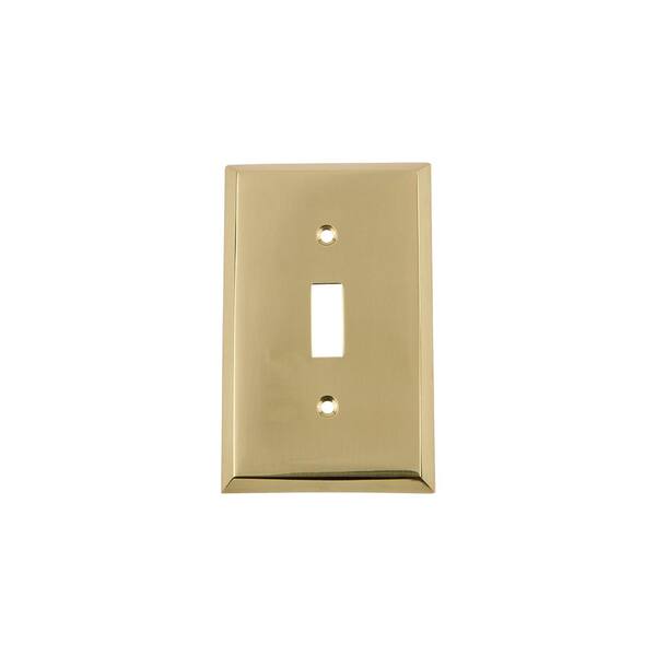 brass switch plate