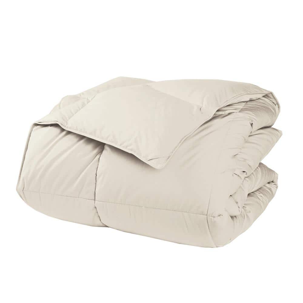 Lacrosse Light Warmth Ivory Twin XL Cotton Down Comforter