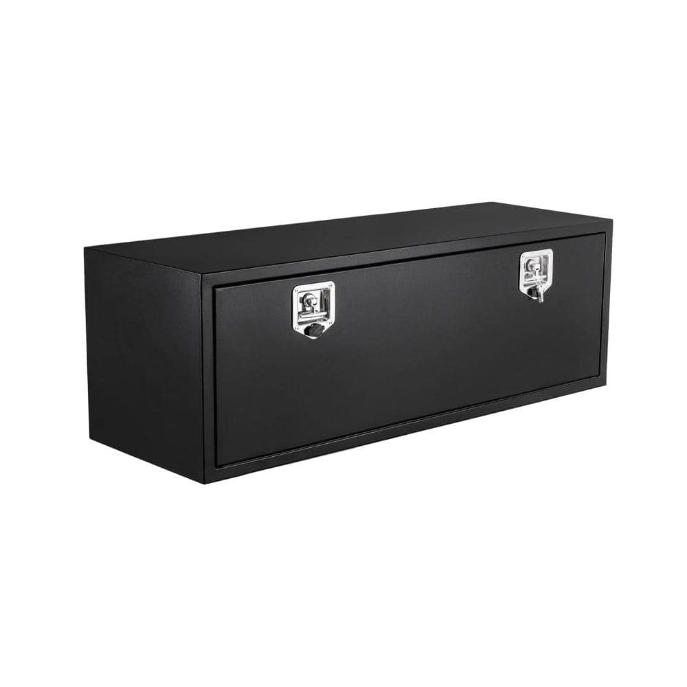 "Black Steel Underbody Truck Box, 36""x 18""x 18"" Pickup Storage Box, Heavy Duty Diamond Plate Tool Box with Lock & Keys" price history on PriceWatchPro