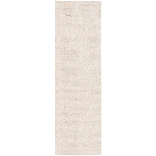 SAFAVIEH Abstract Ivory/Beige 2 ft. x 8 ft. Contemporary Marble Runner Rug