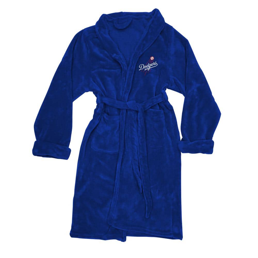 Los Angeles Dodgers The Northwest Company Silk Touch Bath Robe - Royal