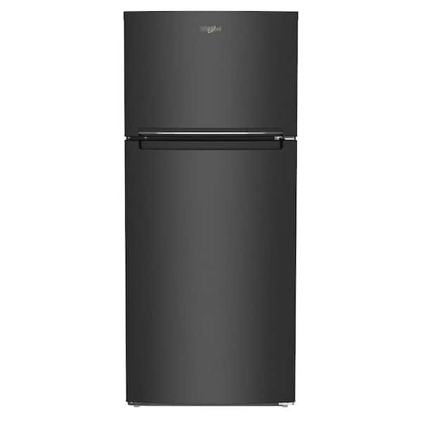 Whirlpool 10.0 cu. ft. Built-in Top Freezer Refrigerator in Black