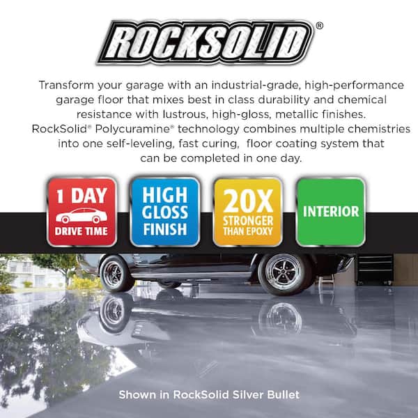 80 oz. Gunmetal Metallic Garage Floor Kit (2-Pack)