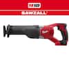 Milwaukee M18 18V Lithium-Ion Cordless SAWZALL Reciprocating Saw (Tool-Only) 2621-20