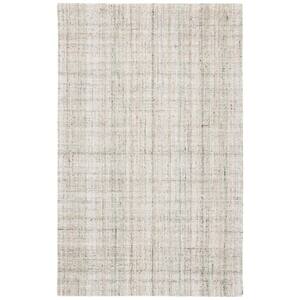 Abstract Green/Sage 2 ft. x 3 ft. Distressed Striped Area Rug