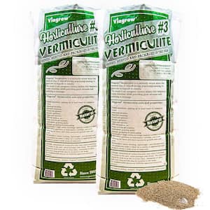 4 cu. ft. 29.9 Gal./113 l Horticultural Vermiculite (2-Pack)