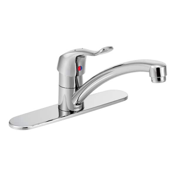 M-DURA 1-Handle Standard Kitchen Faucet in Chrome