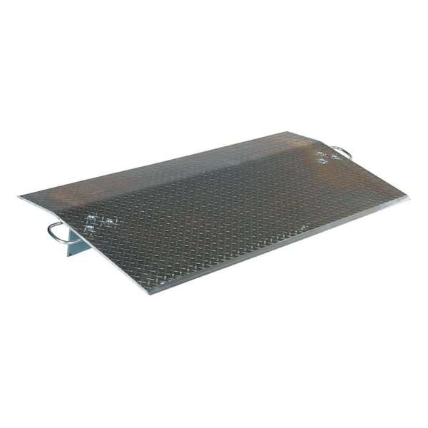 Vestil 7,800 lb. 60 in. x 30 in. x 0.5 in. Aluminum Economy Dockplate