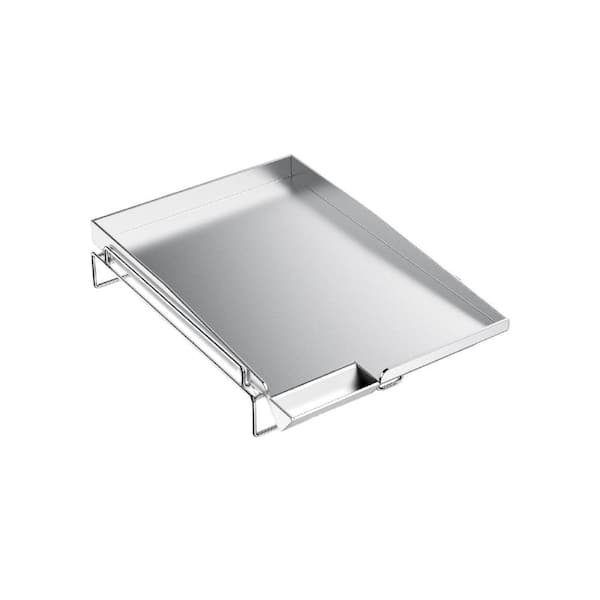 Universal Stainless Steel Silver Grill Griddle for Burgers