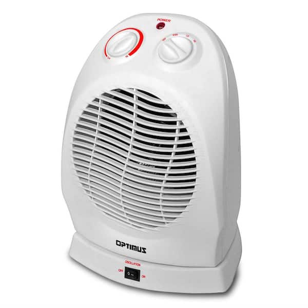 Portable Oscillating Fan Portable Heater with Thermostat