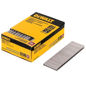 1/4 in. x 1-1/2 in. 18-Gauge Glue Collated Crown Staple (2500 Pieces)