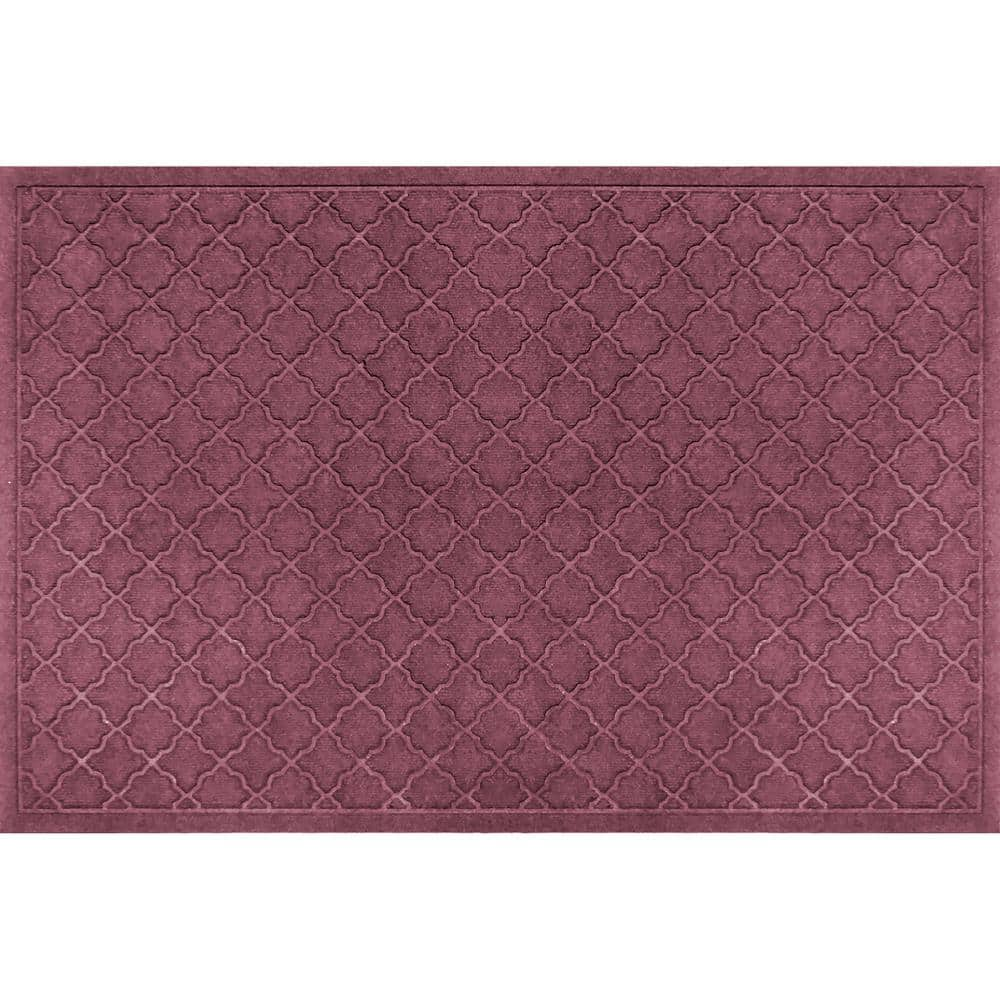 Rubber Door Mat with Grid Design - Water Glutton Cordova 34x52