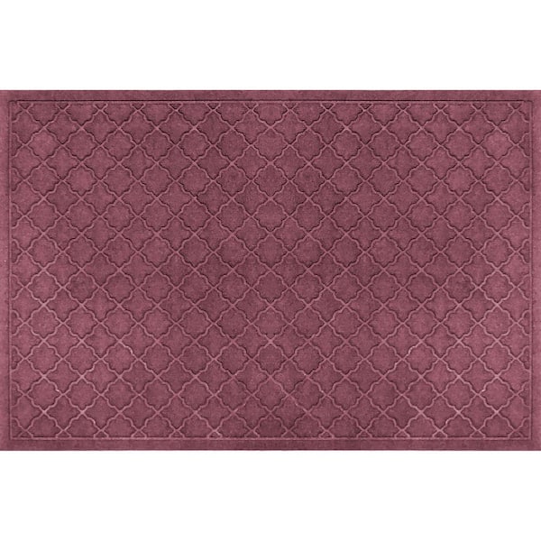 Rubber Door Mat with Grid Design - Water Glutton Cordova 34x52