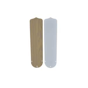 Brookhurst 52 in. White Ceiling Fan Replacement Blades