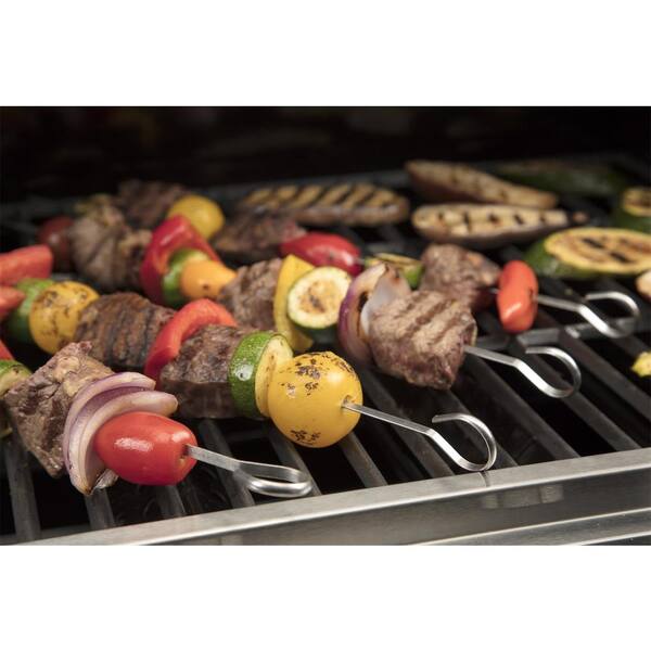 Dyiom 38-Piece Stainless Steel BBQ Grill Accessories Set in Black  B09VBFW5KC - The Home Depot