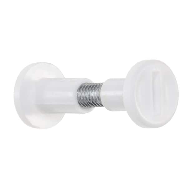 Everbilt 6 mm x 34 mm White Connecting Screw 813698 The Home Depot