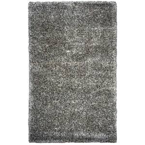 Midwood Black 3 ft. 6 in. x 5 ft. 6 in. Shag Area Rug