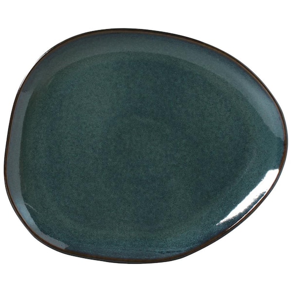 PORTO BRASIL Oceano Oval Dinner Plate Organic (Set of 6)