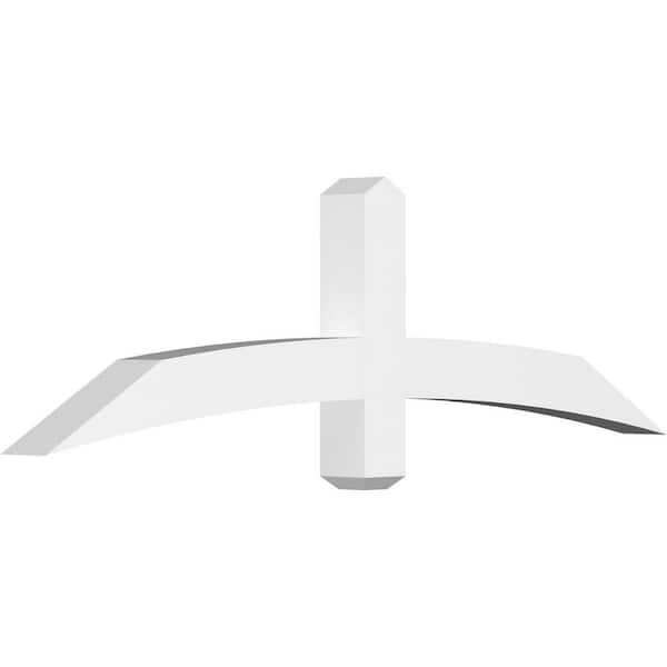 Ekena Millwork Bellingham 60 in. W x 17.5 in. H x 4 in. D Signature Polyurethane Bracket