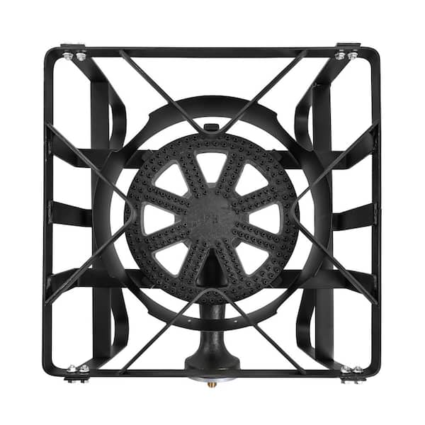 VIVOHOME Outdoor Built-In Double Side Burner Stove on Stand with Detachable  Legs X002AT52HB - The Home Depot