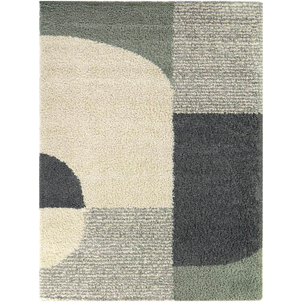 Heizer Cream 8 ft. x 10 ft. Geometric Area Rug price history on PriceWatchPro