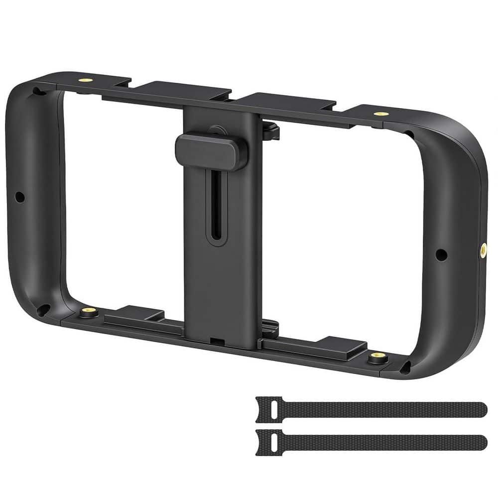 Mobile Phone Grip Stabiliser Cage with Cold Shoe and 1/4 Inch Thread Compatible with IOS and Adroid price history on PriceWatchPro