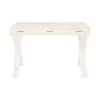 Home Decorators Collection 48 in. Rectangular Ivory 3 Drawer Writing Desk  with Built-In Storage WD-08-1 - The Home Depot