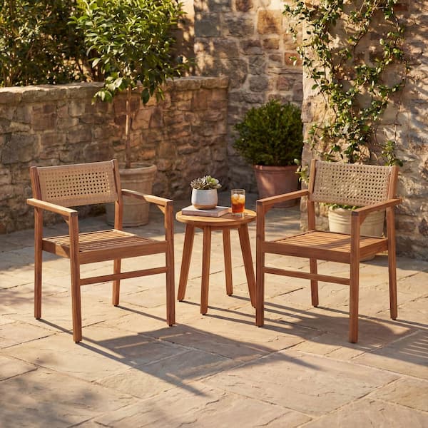 CHRISTOPHER KNIGHT HOME Maria Natural Stained Solid Wood Patio