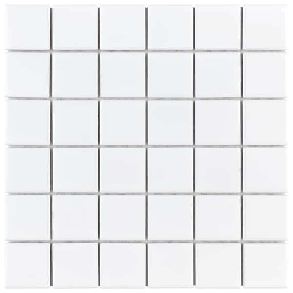 FLOORS 2000 Keystone Cream 6-in x 6-in Porcelain Tile Sample