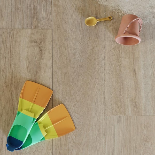 French Oak Berkeley 20 MIL 9.1 in. x 60 in. Click Lock Waterproof Luxury Vinyl Plank Flooring (30.5 sq. ft./case)