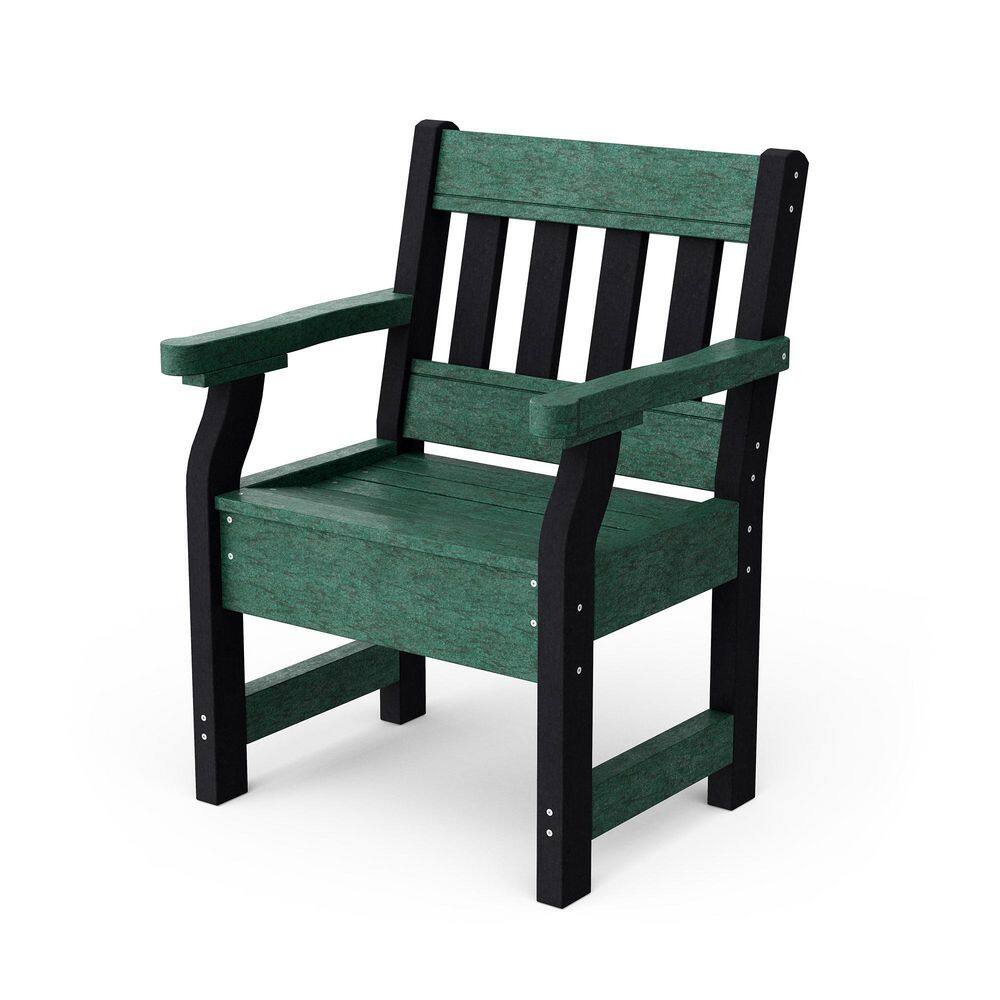 Heritage Turf Green and Black HDPE Plastic Outdoor Garden Chair price history on PriceWatchPro