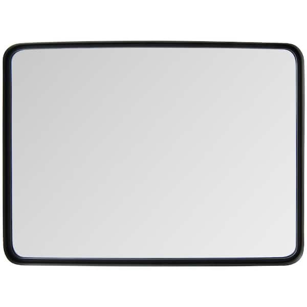 Unbranded 22 in. W x 30 in. H Rectangular Framed Wall Mount Bathroom Mirror with Solid Steel Frame