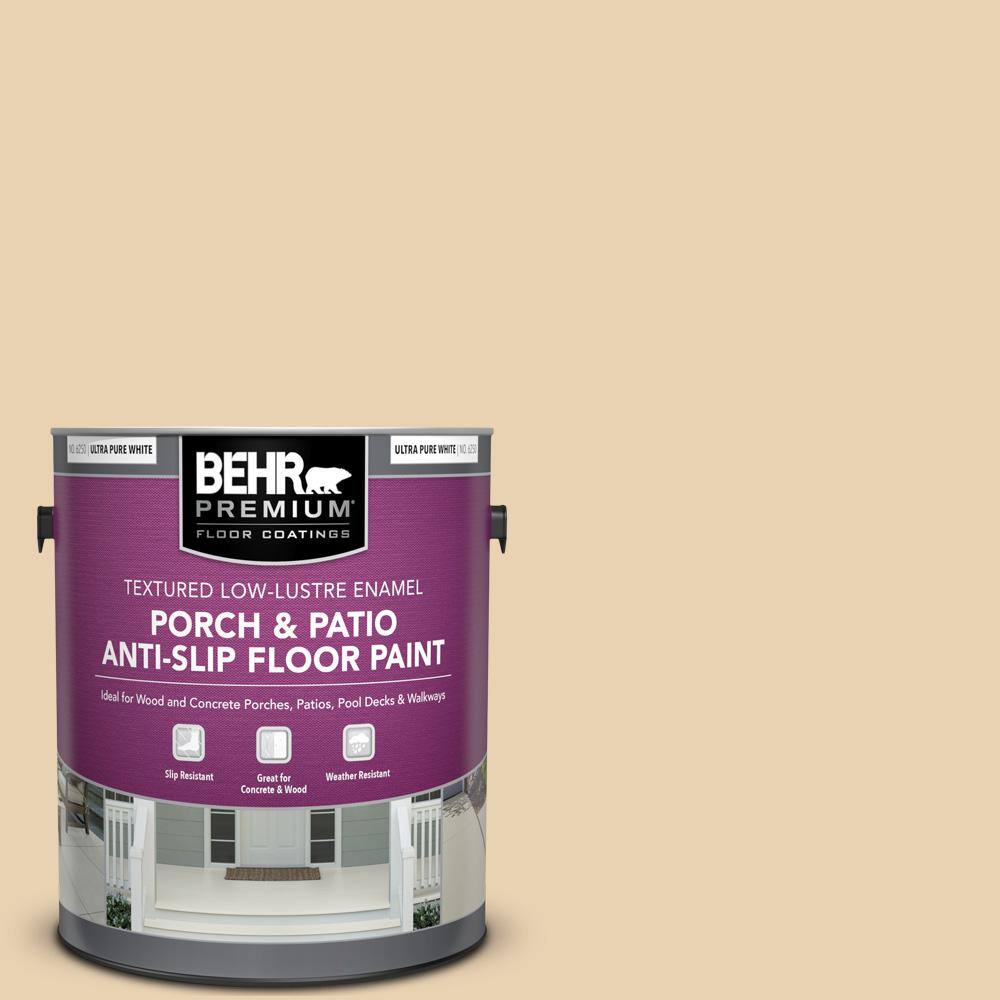 BEHR PREMIUM 1 gal. S3002 Powdered Gold Textured LowLustre Enamel